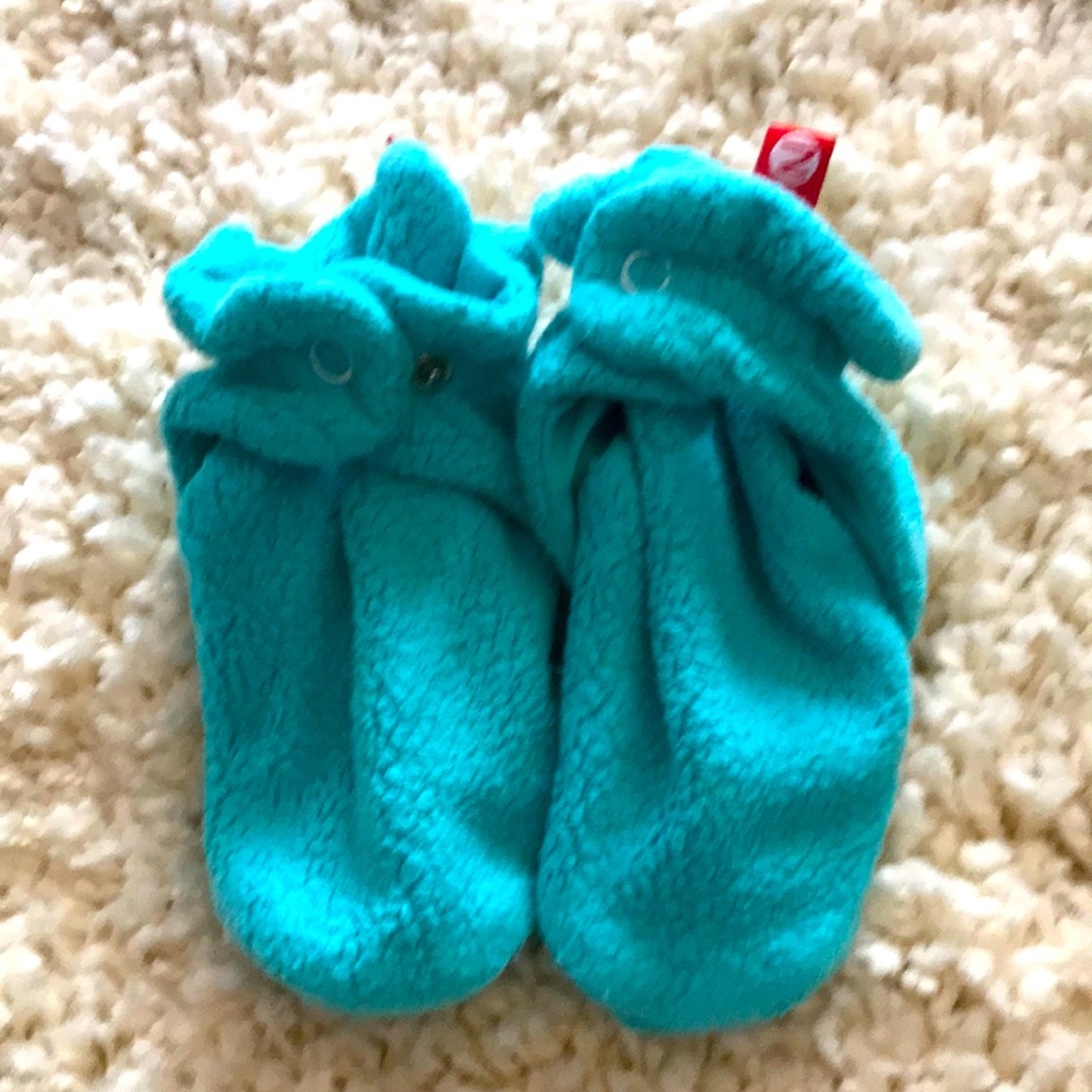 Zutano pool fleece booties 18 mos‎
